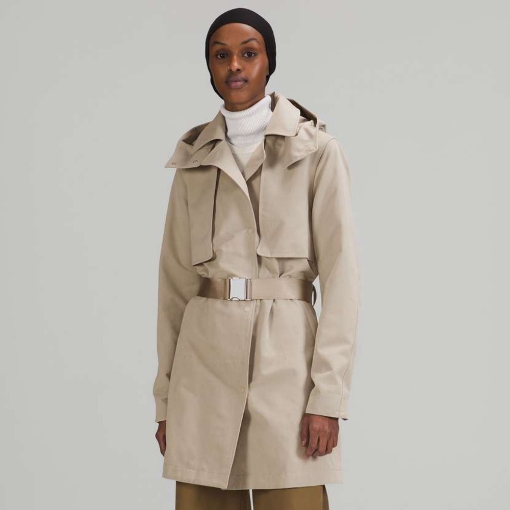 Lululemon 🍋 Always There Short Trench Coat Rain Coat